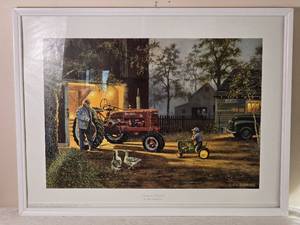 Framed Common Ground Print by Dave Barnhouse