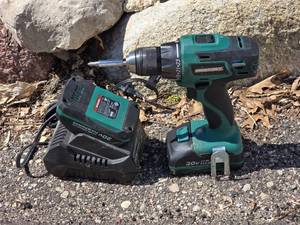 Masterforce 20V Cordless Drill with Charger