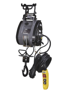 Bannon Compact Electric Cable Hoist, 1100-Lb. Capacity, 95ft. Lift, 110 Volts, 1 Phase #54293 Msrp $1,299.99