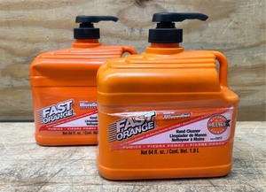 Fast Orange Pumice Hand Cleaner lot of 2