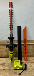 RYOBI 40V HP Brushless 26 in. Cordless Battery Hedge Trimmer tool onlysee description