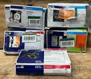 Leviton PreffredStandard outlet lot of 5 see description