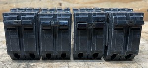 GE Circuit Breakers 50A amp 2-Pole Unit lot of 4
