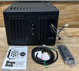 HY-C Magic Heat Bottom Crimp Heat Reclaimer for Wood Burning Appliances, 6in., 225 CFM, 110 Volts, Model#, MH-6R #101752 Msrp $359.99 see description