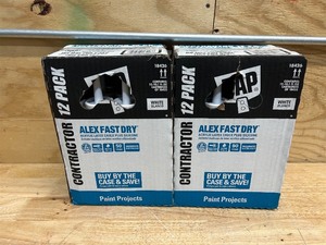 DAP Alex Plus Acrylic Latex Caulk - Multi-Purpose, Waterproof - 12 Pack, 10.1 oz, Slate Gray (lot of 2 boxes)