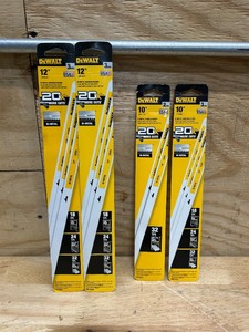 DeWALT Hacksaw Blades (lot of 4)