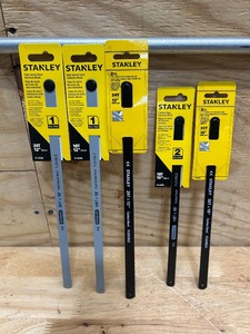 Stanley Hacksaw Blades (lot of 5)