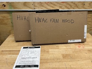Canarm HVAC Fan Hood (Lot of 2)
