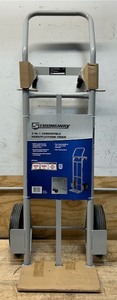 Strongway 2-In-1 Convertible Hand Truck, 600-Lb. Capacity, 47.24in.H #5743241 Msrp $99.99 see description