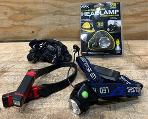 Headlamps lot of 4 see description