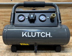 Klutch Portable Air Compressor, KLiQ 20V, 1 Gallon, 115 PSI, Cordless, Bare Tool #6076698 Msrp $129.99 see description