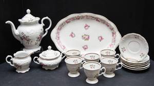 Wawel Poland Tea Set  Mignon Z & Co. Bavaria Platter