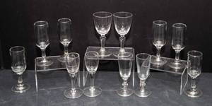 Assorted Cordial Glasses  Set of 12