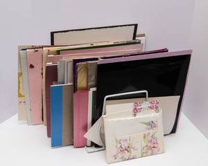 Craft Paper & Metal Paper Organizer Stand