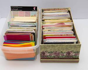 Assorted Craft Paper Lot  Scrapbooking, Cardstock