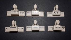 Set of 6 Martha Stewart Border Edge Paper Punches