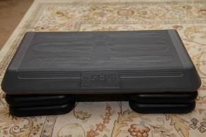 The Step Exercise Platform  Adjustable Fitness Step