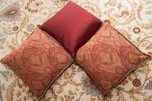 Set of 3 Throw Pillows  Down Feather Inserts - Restoration Hardware