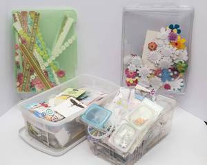 Scrapbooking & Cardmaking Stickers and Embellishments Lot