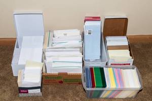 Assorted Envelopes for Card Making  Large Variety Lot