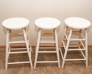 Set of Three Barstools