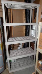 Plastic Sterlite 5-Tier Storage Shelf