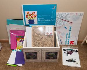 Craft Paper & Foam Sheet Assortment  Art Pads & Construction Paper Lot