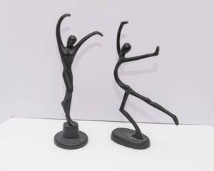 Metal Sculpture  Dancing Couple (2-Piece Set)
