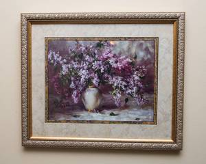 Floral Wall Art  Framed (19 x 16)