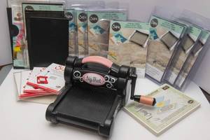 Sizzix Big Shot Die Cutting Machine & Accessories Lot