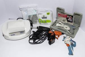Crafting Tools Lot  Laminator, Hot Glue Guns & Glue Sticks
