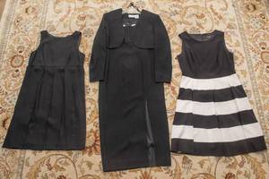 Womens Black Dresses Lot  Size 10 (Cabi, Liz Claiborne & Nine West)
