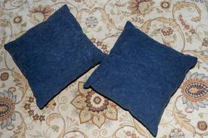 Set of 2 Navy Throw Pillows  Pier 1 Imports
