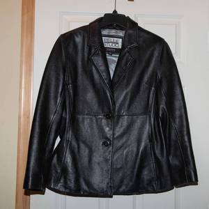 Pelle Studio Wilsons Leather Jacket  Black, Size Large