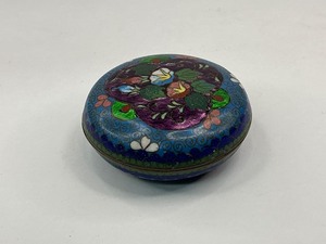 Vintage Chinese Cloisonn Trinket Box