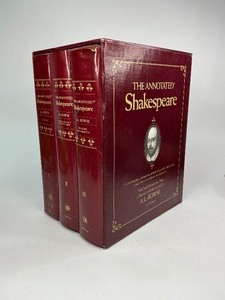 The Annotated Shakespeare Three Book Box Set - 1978 First Edition