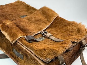 Swiss Army Cowhide Fur Backpack