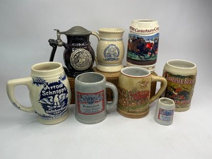 Beer Stein Lot