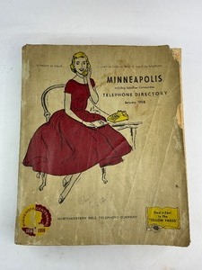 1958 Minneapolis Telephone Directory