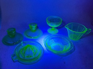 Uranium Glass Lot