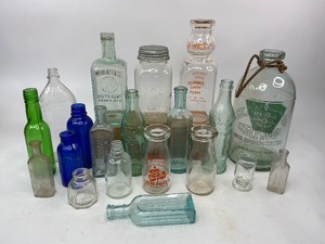 Vintage Bottle Box Lot