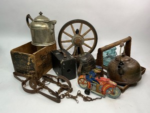 Primitive Rustic Antique Box Lot