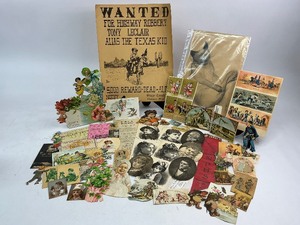 Antique Ephemeral Box Lot