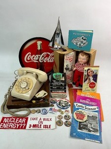 Misc. Vintage Items Junk Drawer Box Lot