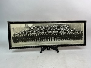 Dated July 1945 Yard Long Panoramic Photograph of a U.S. Navy Training Company