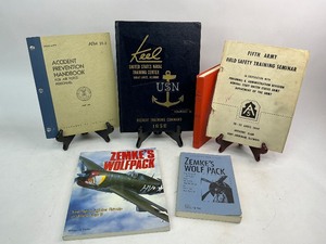 Vintage Army, Naval, Air Force, and Military Books