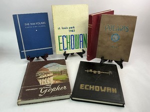 Vintage School Year Book Lot