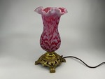 Fenton L. G. Wright Daisy &amp; Fern Lamp