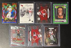 Marvin Harrison Jr. 7-Card Arizona Cardinals Rookie Football Card Lot