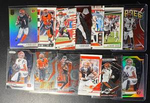 Jamarr Chase 13-Card Cincinnati Bengals Football Card Lot